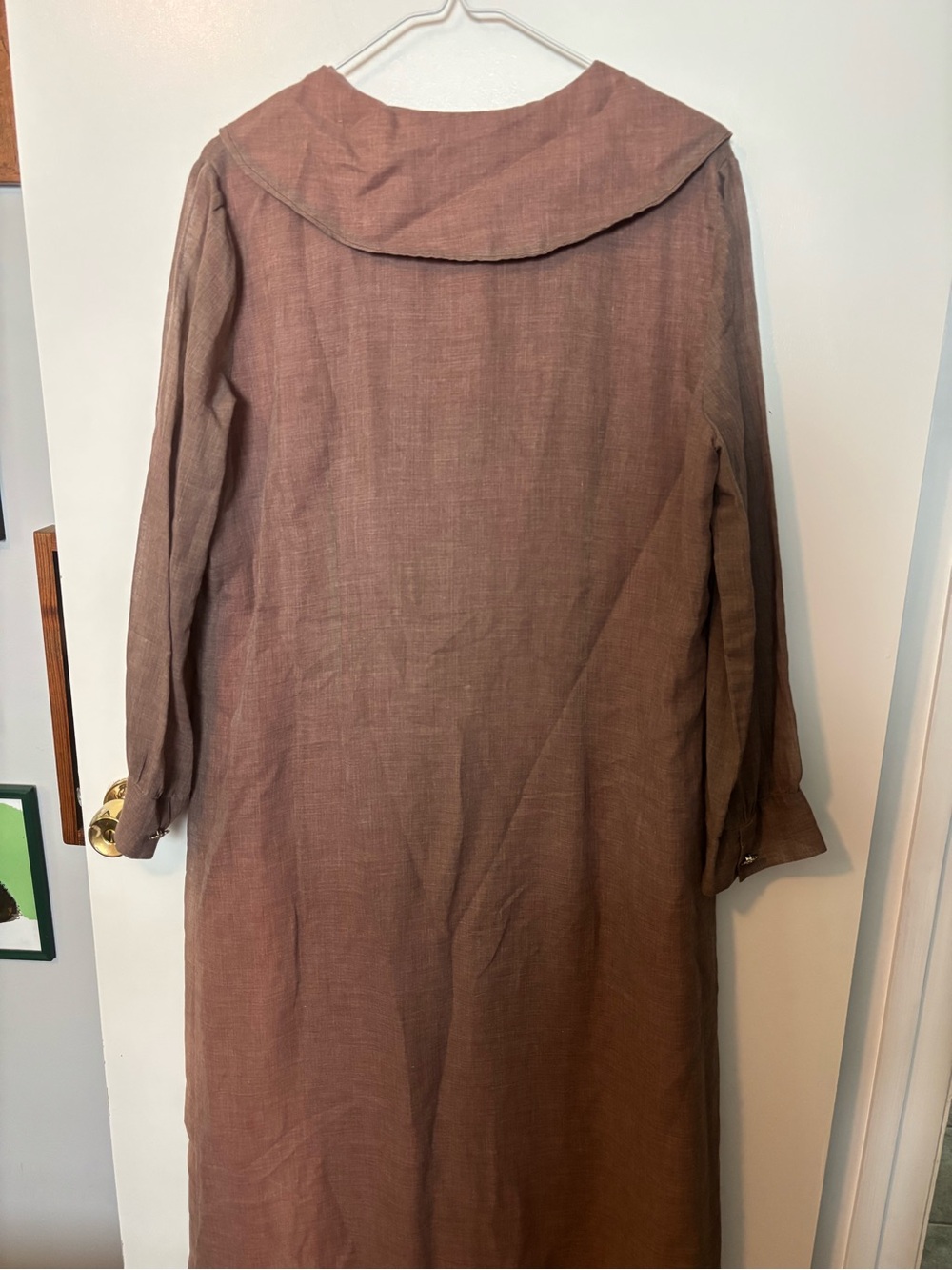 Vintage Westover New York Long Old Money Fashion Button Down Dress - Picture 7 of 8